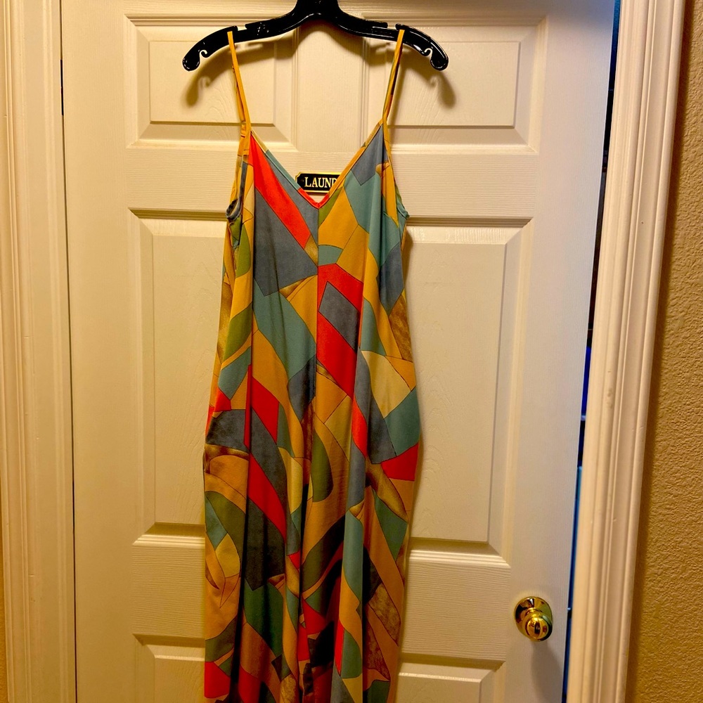 Luukse Wideleg Pantsuit Size Large